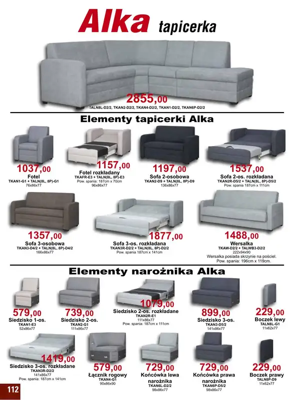 Bodzio - gazetka promocyjna Gazetka od soboty 01.10 do soboty 31.12 - strona 112