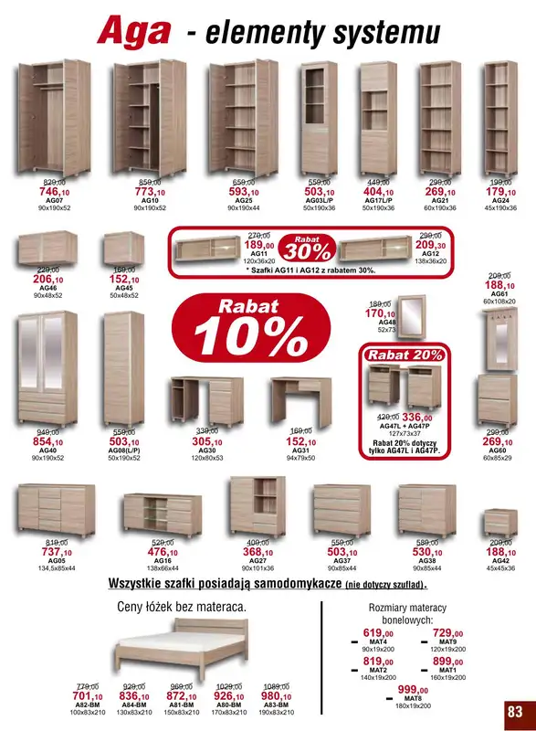 Bodzio - gazetka promocyjna Gazetka od soboty 01.10 do soboty 31.12 - strona 83