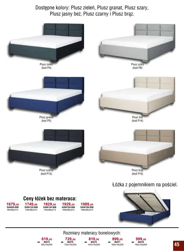 Bodzio - gazetka promocyjna Gazetka od soboty 01.10 do soboty 31.12 - strona 45