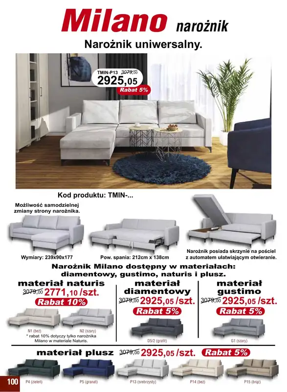 Bodzio - gazetka promocyjna Gazetka od soboty 01.10 do soboty 31.12 - strona 100