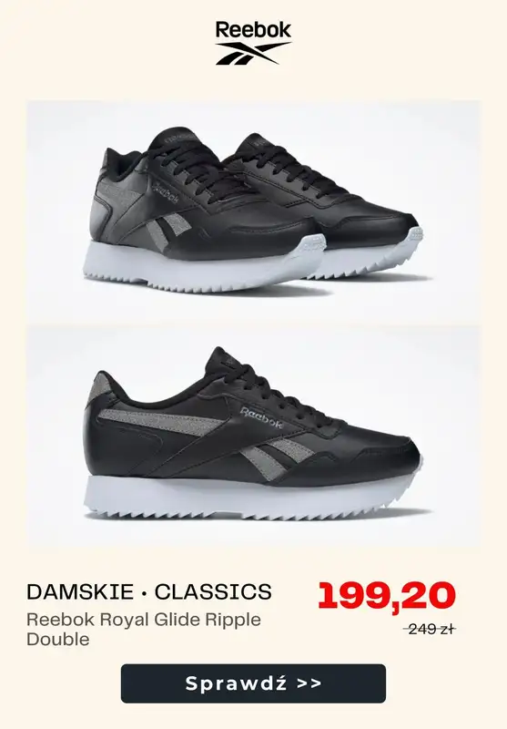 Reebok - gazetka promocyjna Do -50% na buty damskie od wtorku 04.10  - strona 9