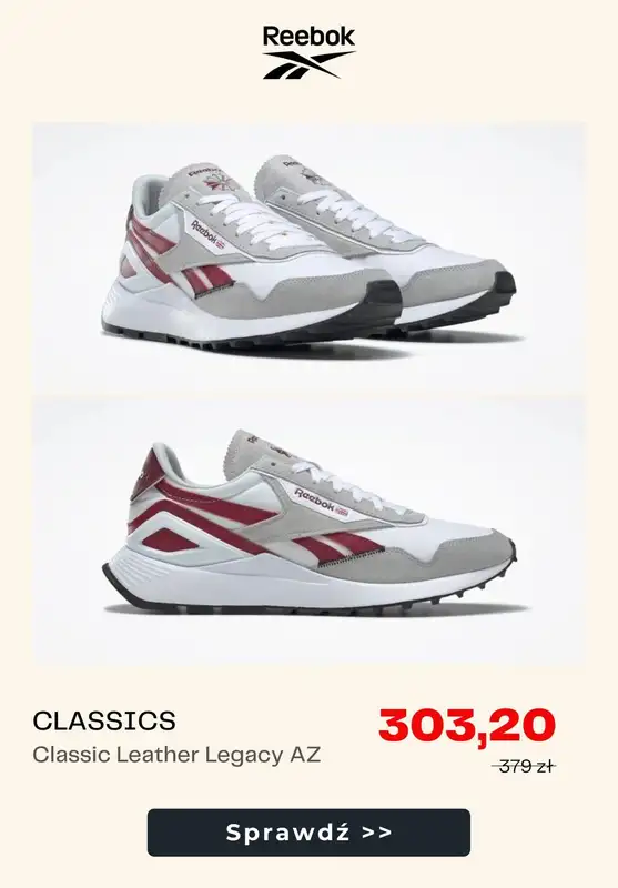 Reebok - gazetka promocyjna Do -50% na buty damskie od wtorku 04.10  - strona 8
