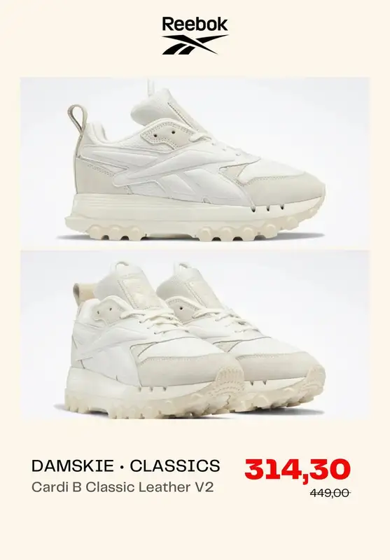 Reebok - gazetka promocyjna Min. -30% modele z archiwum od piątku 07.10  - strona 4