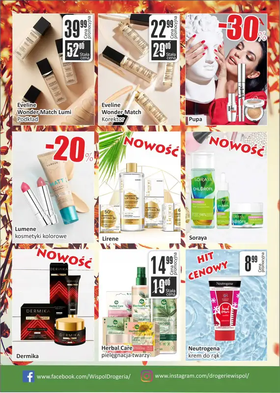 Drogeria Wispol - gazetka promocyjna Gazetka od wtorku 11.10 do poniedziałku 31.10 - strona 2