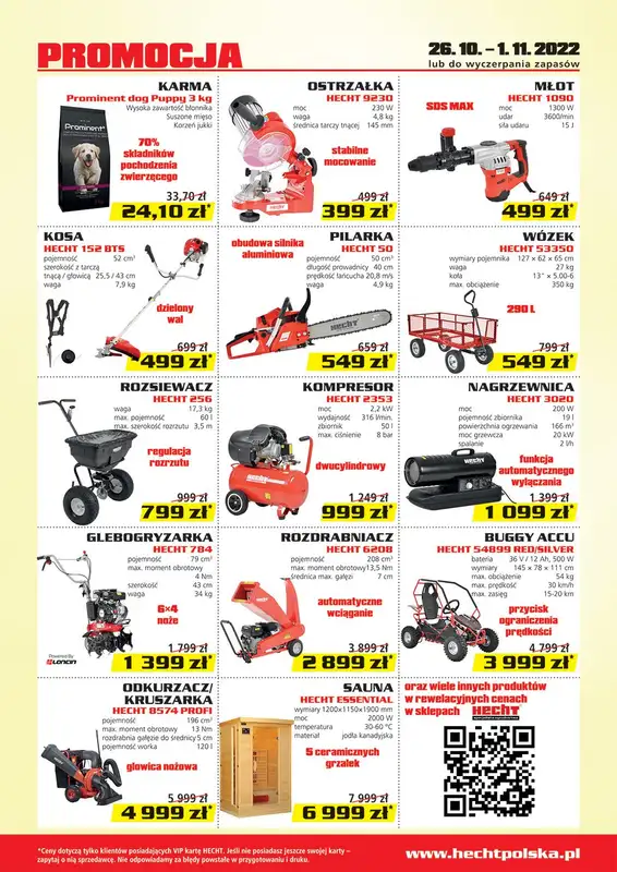 Hecht - gazetka promocyjna Jesienna wyprzedaż. Rabaty nawet do -70% od środy 26.10 do wtorku 01.11 - strona 2