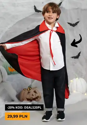 SALE - gazetka promocyjna Sinsay | -20% kostiumy i gadżety na Halloween z KODEM od piątku 28.10  - strona 10