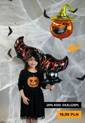 SALE - gazetka promocyjna Sinsay | -20% kostiumy i gadżety na Halloween z KODEM od piątku 28.10  - strona 8