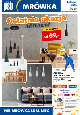 Mrówka Lubliniec - gazetka promocyjna Gazetka od piątku 04.11 do soboty 19.11