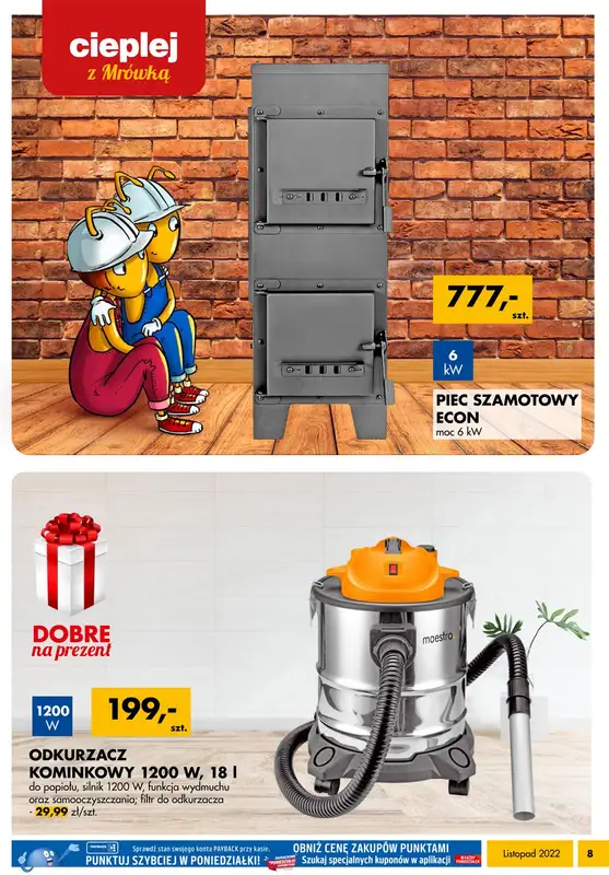 Mrówka Lubliniec - gazetka promocyjna Gazetka od piątku 04.11 do soboty 19.11 - strona 8