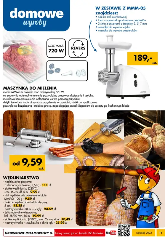 Mrówka Lubliniec - gazetka promocyjna Gazetka od piątku 04.11 do soboty 19.11 - strona 11