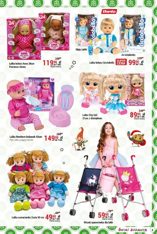 ŚWIAT ZABAWEK - gazetka promocyjna Mikołajkowa moc prezentów! od poniedziałku 14.11 do wtorku 06.12 - strona 9