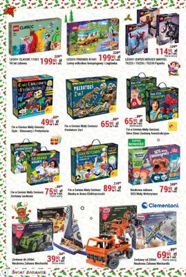 ŚWIAT ZABAWEK - gazetka promocyjna Mikołajkowa moc prezentów! od poniedziałku 14.11 do wtorku 06.12 - strona 4 ŚWIAT ZABAWEK - gazetka promocyjna Mikołajkowa moc prezentów! od poniedziałku 14.11 do wtorku 06.12 - strona 4