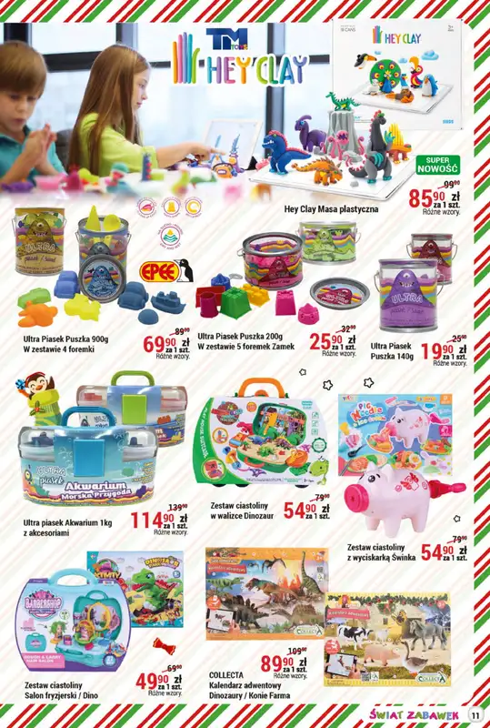 ŚWIAT ZABAWEK - gazetka promocyjna Mikołajkowa moc prezentów! od poniedziałku 14.11 do wtorku 06.12 - strona 11