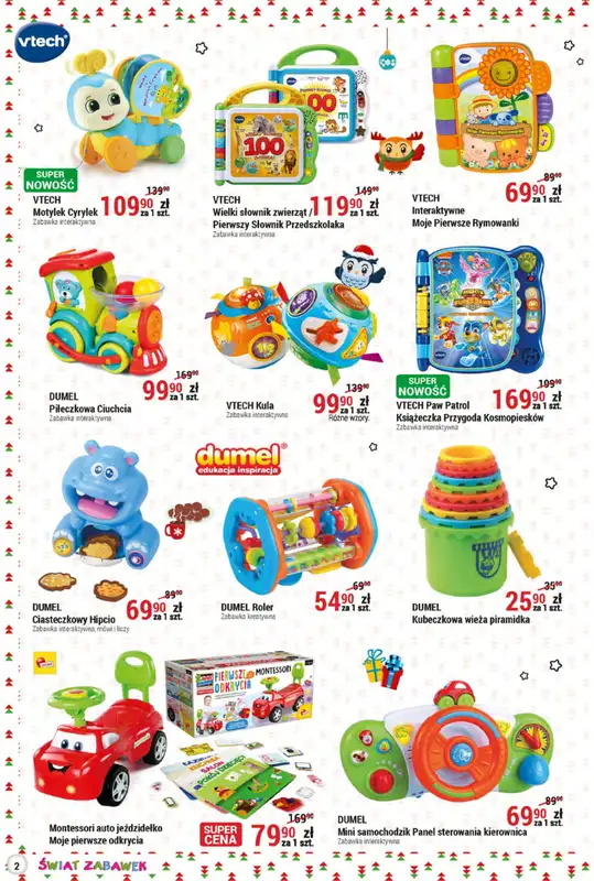 ŚWIAT ZABAWEK - gazetka promocyjna Mikołajkowa moc prezentów! od poniedziałku 14.11 do wtorku 06.12 - strona 2