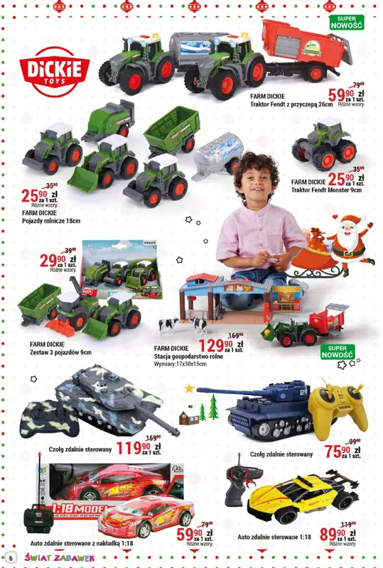 ŚWIAT ZABAWEK - gazetka promocyjna Mikołajkowa moc prezentów! od poniedziałku 14.11 do wtorku 06.12 - strona 6