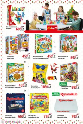 ŚWIAT ZABAWEK - gazetka promocyjna Mikołajkowa moc prezentów! od poniedziałku 14.11 do wtorku 06.12 - strona 14 ŚWIAT ZABAWEK - gazetka promocyjna Mikołajkowa moc prezentów! od poniedziałku 14.11 do wtorku 06.12 - strona 14