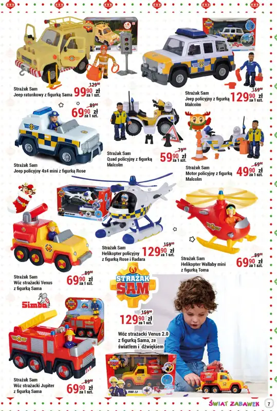 ŚWIAT ZABAWEK - gazetka promocyjna Mikołajkowa moc prezentów! od poniedziałku 14.11 do wtorku 06.12 - strona 7