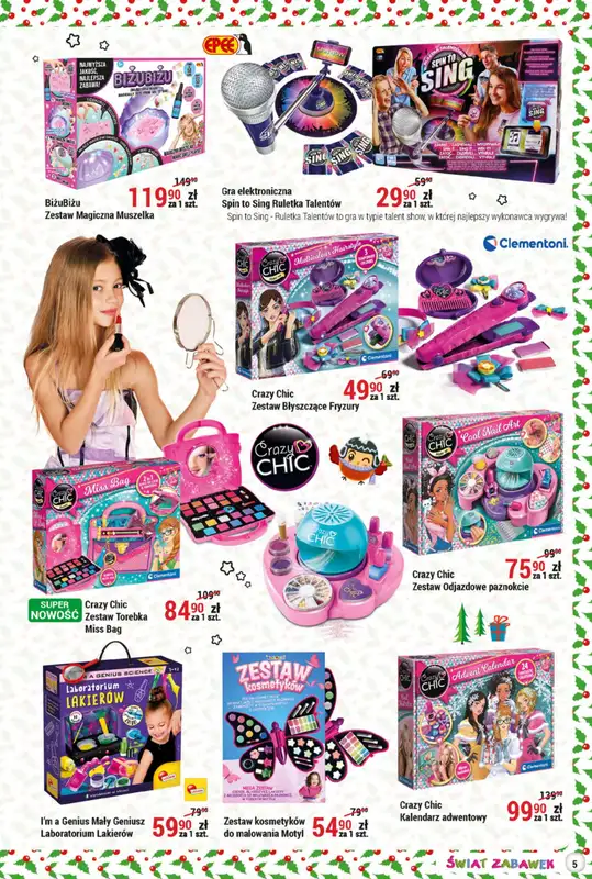 ŚWIAT ZABAWEK - gazetka promocyjna Mikołajkowa moc prezentów! od poniedziałku 14.11 do wtorku 06.12 - strona 5