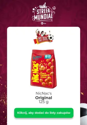 Strefa Mundial - gazetka promocyjna Najlepsze przekąski na mecz! od poniedziałku 21.11 do piątku 25.11 - strona 6  Strefa Mundial - gazetka promocyjna Najlepsze przekąski na mecz! od poniedziałku 21.11 do piątku 25.11 - strona 6