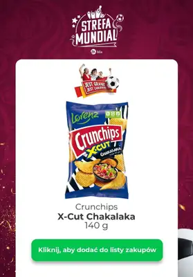 Strefa Mundial - gazetka promocyjna Najlepsze przekąski na mecz! od poniedziałku 21.11 do piątku 25.11 - strona 4  Strefa Mundial - gazetka promocyjna Najlepsze przekąski na mecz! od poniedziałku 21.11 do piątku 25.11 - strona 4