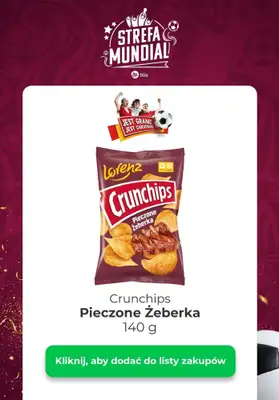 Strefa Mundial - gazetka promocyjna Najlepsze przekąski na mecz! od poniedziałku 21.11 do piątku 25.11 - strona 8  Strefa Mundial - gazetka promocyjna Najlepsze przekąski na mecz! od poniedziałku 21.11 do piątku 25.11 - strona 8