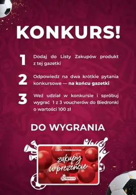 Strefa Mundial - gazetka promocyjna Najlepsze przekąski na mecz! od poniedziałku 21.11 do piątku 25.11 - strona 2  Strefa Mundial - gazetka promocyjna Najlepsze przekąski na mecz! od poniedziałku 21.11 do piątku 25.11 - strona 2