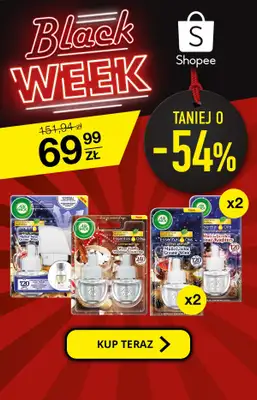 Air Wick - gazetka promocyjna Air Wick Black Week od wtorku 22.11 do poniedziałku 28.11 - strona 12