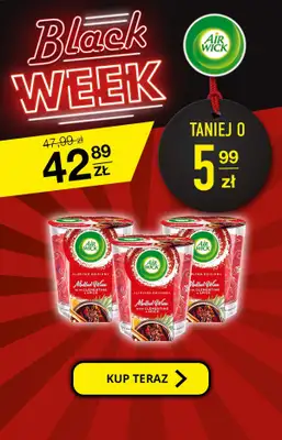 Air Wick - gazetka promocyjna Air Wick Black Week od wtorku 22.11 do poniedziałku 28.11 - strona 4
