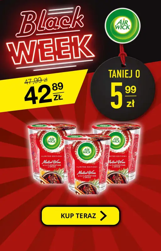 Air Wick - gazetka promocyjna Air Wick Black Week od wtorku 22.11 do poniedziałku 28.11 - strona 4