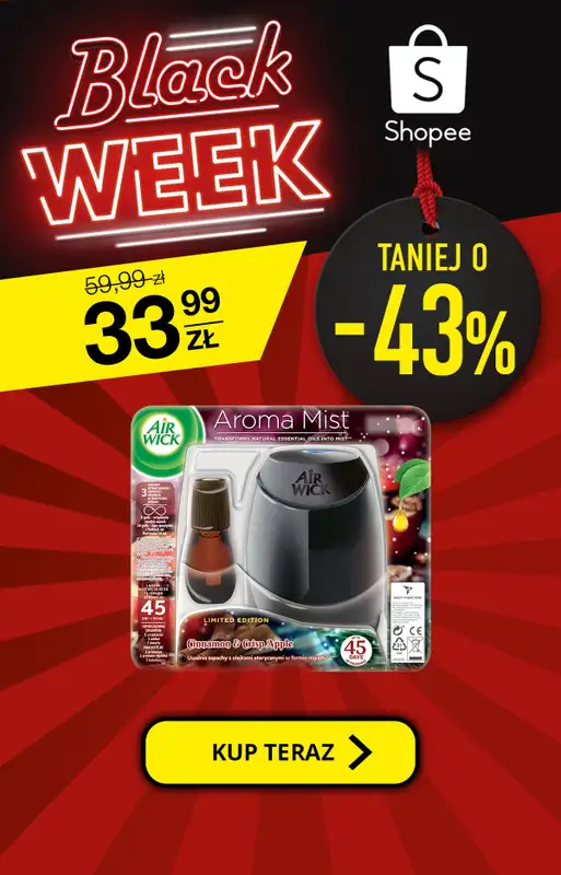 Air Wick - gazetka promocyjna Air Wick Black Week od wtorku 22.11 do poniedziałku 28.11 - strona 9