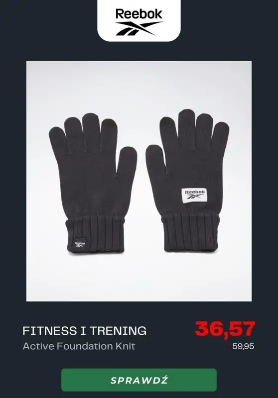 Reebok - gazetka promocyjna Do -60% na Black Friday od środy 23.11 do niedzieli 27.11 - strona 6