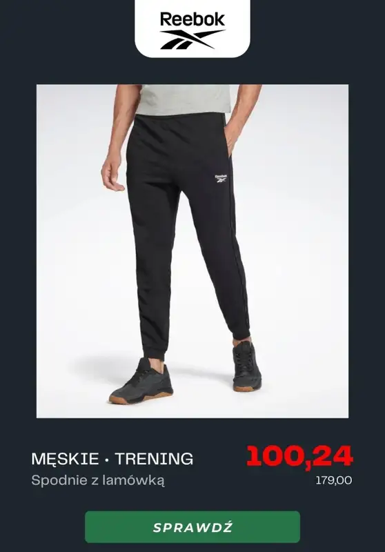 Reebok - gazetka promocyjna Do -60% na Black Friday od środy 23.11 do niedzieli 27.11 - strona 5
