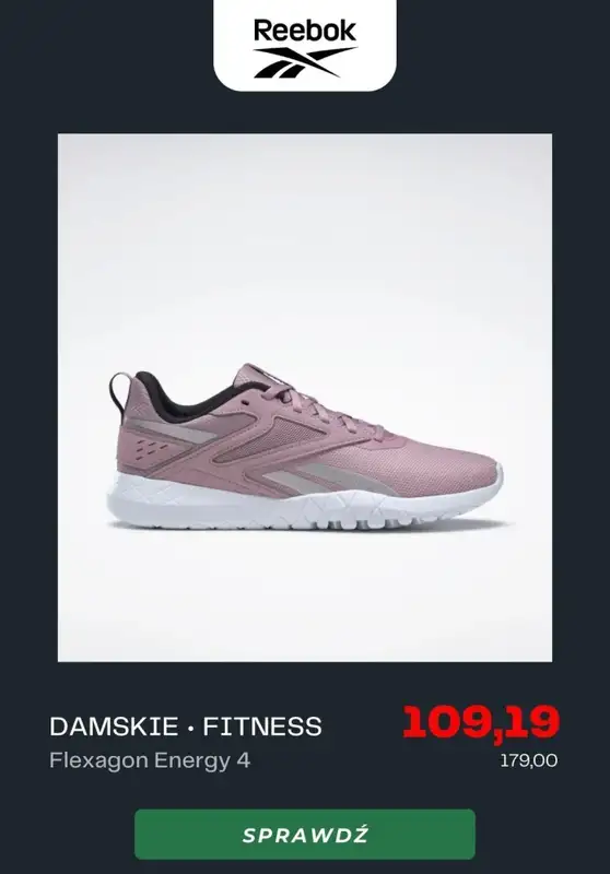 Reebok - gazetka promocyjna Do -60% na Black Friday od środy 23.11 do niedzieli 27.11 - strona 7