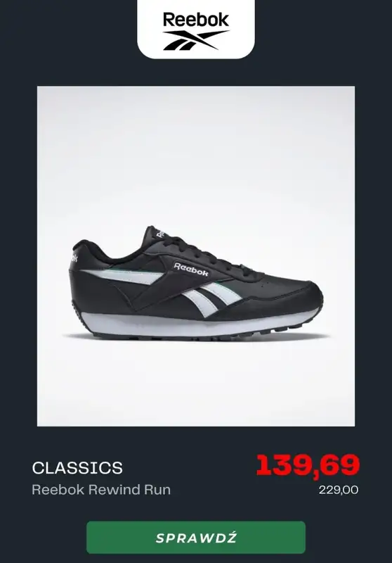 Reebok - gazetka promocyjna Do -60% na Black Friday od środy 23.11 do niedzieli 27.11 - strona 4