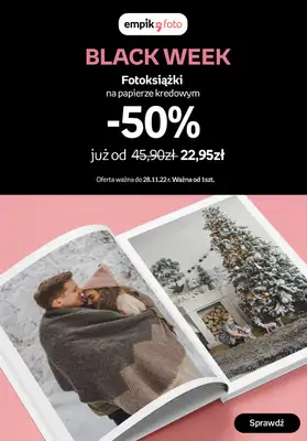 Empik Foto - gazetka promocyjna Empik Foto Black Friday od czwartku 24.11 do poniedziałku 28.11 - strona 3 Empik Foto - gazetka promocyjna Empik Foto Black Friday od czwartku 24.11 do poniedziałku 28.11 - strona 3