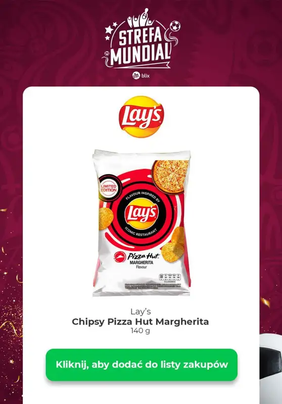  Strefa Mundial - gazetka promocyjna Kibicuj z nowymi smakami Lay's od piątku 25.11 do piątku 02.12 - strona 3