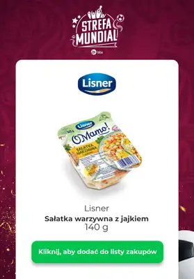 Strefa Mundial - gazetka promocyjna Kibicuj z Blix! Sprawdź konkurs od poniedziałku 28.11 do niedzieli 04.12 - strona 7  Strefa Mundial - gazetka promocyjna Kibicuj z Blix! Sprawdź konkurs od poniedziałku 28.11 do niedzieli 04.12 - strona 7