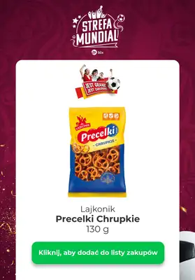 Strefa Mundial - gazetka promocyjna Kibicuj z Blix! Sprawdź konkurs od poniedziałku 28.11 do niedzieli 04.12 - strona 6  Strefa Mundial - gazetka promocyjna Kibicuj z Blix! Sprawdź konkurs od poniedziałku 28.11 do niedzieli 04.12 - strona 6