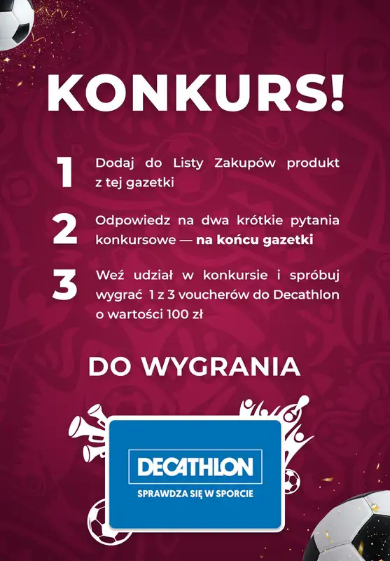  Strefa Mundial - gazetka promocyjna Kibicuj z Blix! Sprawdź konkurs od poniedziałku 28.11 do niedzieli 04.12