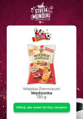 Strefa Mundial - gazetka promocyjna Kibicuj z Blix! Sprawdź konkurs od poniedziałku 28.11 do niedzieli 04.12 - strona 3  Strefa Mundial - gazetka promocyjna Kibicuj z Blix! Sprawdź konkurs od poniedziałku 28.11 do niedzieli 04.12 - strona 3