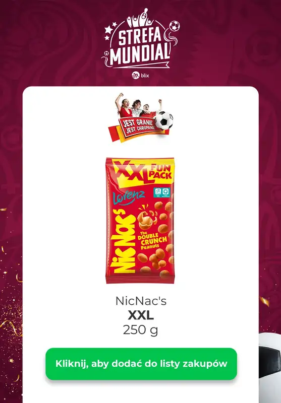  Strefa Mundial - gazetka promocyjna Kibicuj z Blix! Sprawdź konkurs od poniedziałku 28.11 do niedzieli 04.12 - strona 5