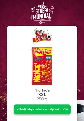 Strefa Mundial - gazetka promocyjna Kibicuj z Blix! Sprawdź konkurs od poniedziałku 28.11 do niedzieli 04.12 - strona 5  Strefa Mundial - gazetka promocyjna Kibicuj z Blix! Sprawdź konkurs od poniedziałku 28.11 do niedzieli 04.12 - strona 5