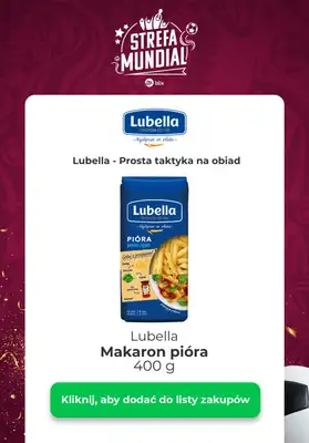 Strefa Mundial - gazetka promocyjna Kibicuj z Blix! Sprawdź konkurs od poniedziałku 28.11 do niedzieli 04.12 - strona 9  Strefa Mundial - gazetka promocyjna Kibicuj z Blix! Sprawdź konkurs od poniedziałku 28.11 do niedzieli 04.12 - strona 9
