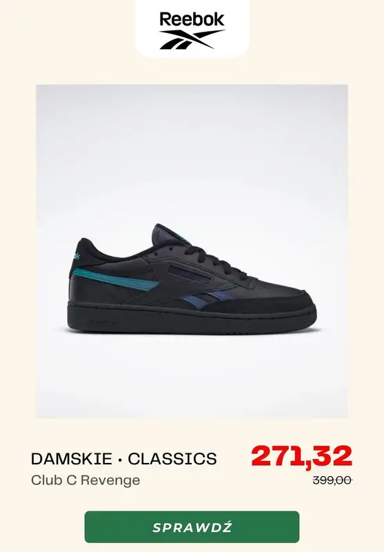 Reebok - gazetka promocyjna Do -40% na buty Club C od piątku 02.12  - strona 2