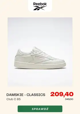 Reebok - gazetka promocyjna Do -40% na buty Club C od piątku 02.12  - strona 4