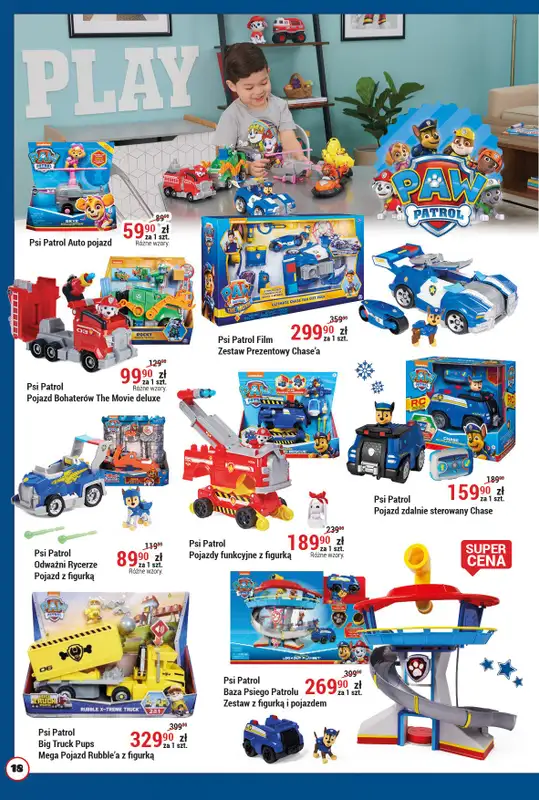 ŚWIAT ZABAWEK - gazetka promocyjna Magiczna moc prezentów od środy 07.12 do soboty 31.12 - strona 18