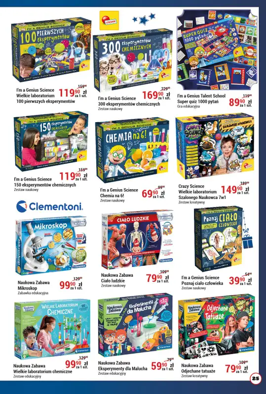 ŚWIAT ZABAWEK - gazetka promocyjna Magiczna moc prezentów od środy 07.12 do soboty 31.12 - strona 25