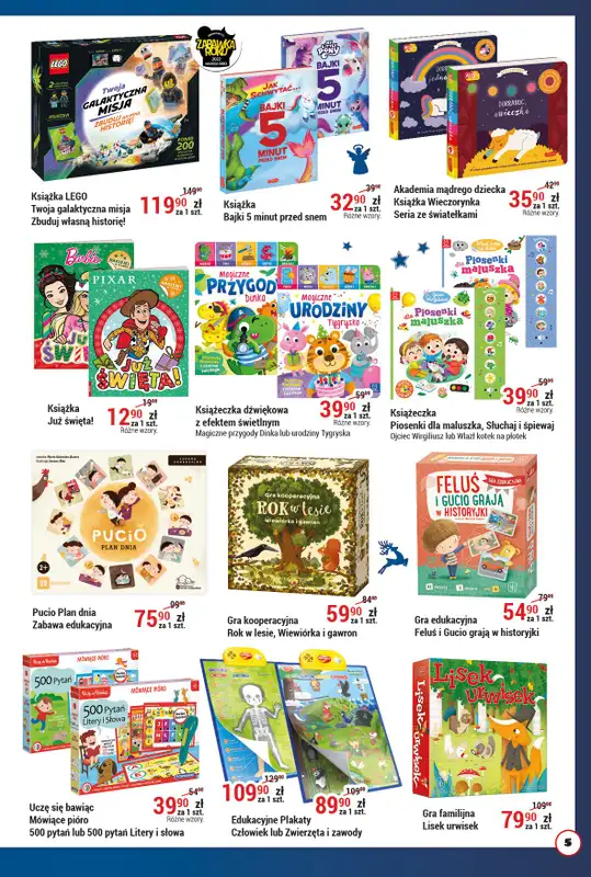 ŚWIAT ZABAWEK - gazetka promocyjna Magiczna moc prezentów od środy 07.12 do soboty 31.12 - strona 5