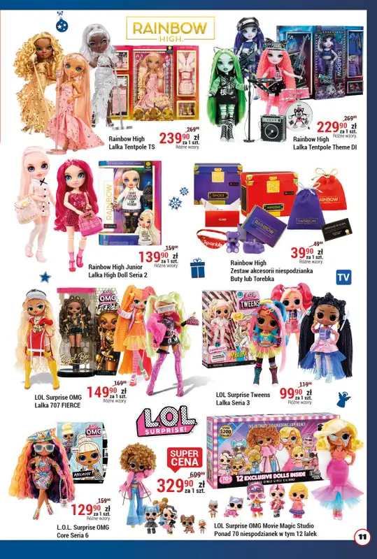 ŚWIAT ZABAWEK - gazetka promocyjna Magiczna moc prezentów od środy 07.12 do soboty 31.12 - strona 11