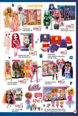 ŚWIAT ZABAWEK - gazetka promocyjna Magiczna moc prezentów od środy 07.12 do soboty 31.12 - strona 11 ŚWIAT ZABAWEK - gazetka promocyjna Magiczna moc prezentów od środy 07.12 do soboty 31.12 - strona 11